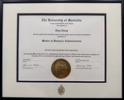 MBA – Asper School